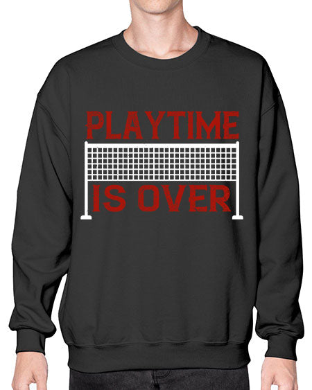 Playtime is over 1932# - badminton- Sweatshirt - Crew