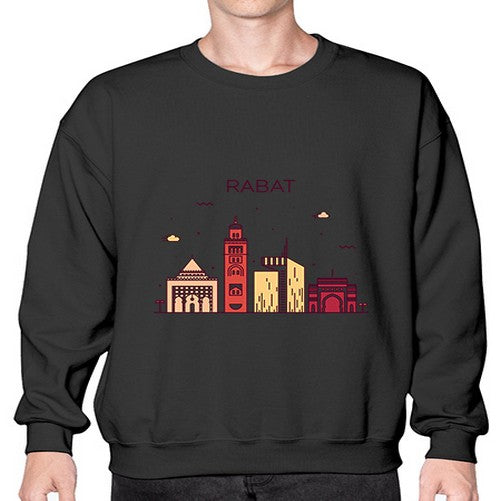 Rabat 1706# - cities- Sweatshirt - Crew