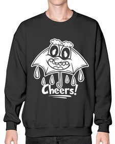 Rainy cheers 205# - cartoon general- Sweatshirt - Crew