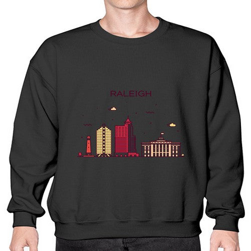 Raleigh 1710# - cities- Sweatshirt - Crew