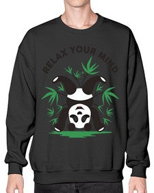 Relax Your Mind 496# - yoga- Sweatshirt - Crew