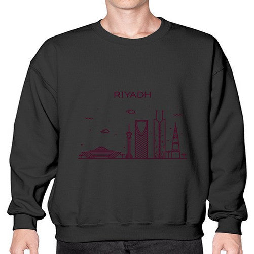 Riyadh 1739# - cities- Sweatshirt - Crew