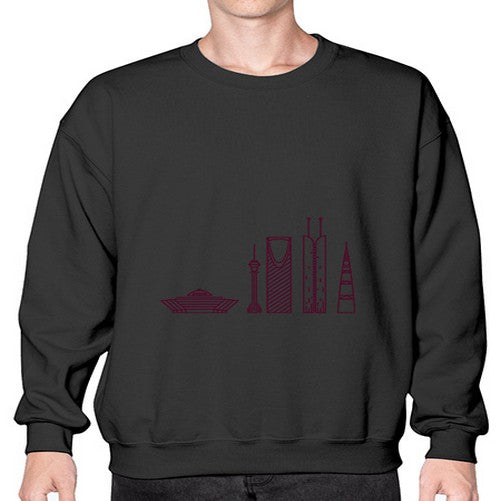 Riyadh 1740# - cities- Sweatshirt - Crew