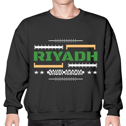 Riyadh 1741# - cities- Sweatshirt - Crew