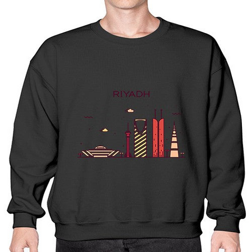 Riyadh 1742# - cities- Sweatshirt - Crew