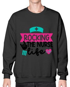 Rocking The Nurse Life Style Style 1360# - nurse- Sweatshirt - Crew