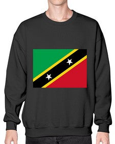 Saint Kitts and Nevis 1764# - world flags- Sweatshirt - Crew
