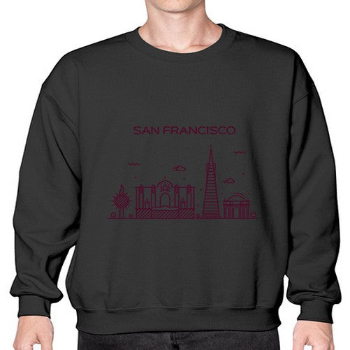 SanFrancisco 1788# - cities- Sweatshirt - Crew