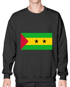 Sao Tome and Principe 1799# - world flags- Sweatshirt - Crew