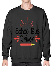 School Bus Driver 793# - graduation- Sweatshirt - Crew