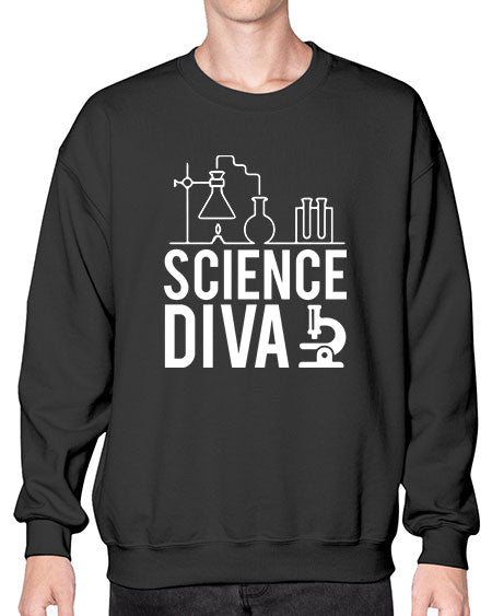 Science Diva 129# - general science- Sweatshirt - Crew