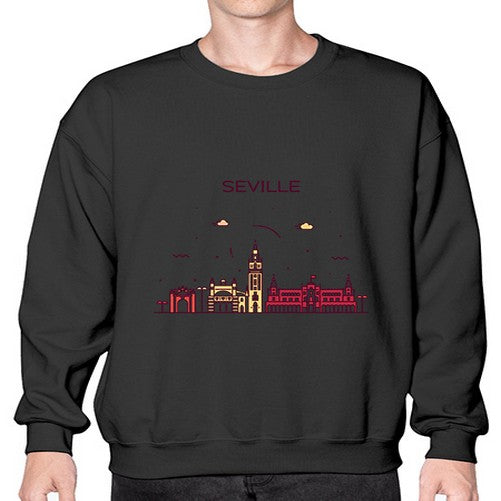 Seville 1821# - cities- Sweatshirt - Crew