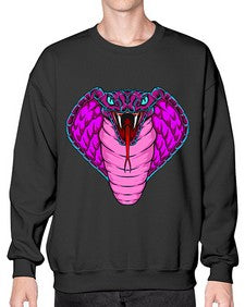 Snake 214# - cartoon animals- Sweatshirt - Crew
