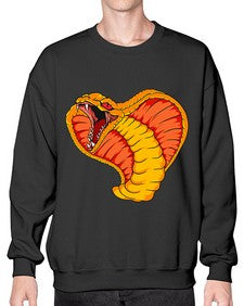 Snake 216# - cartoon animals- Sweatshirt - Crew