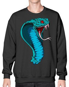 Snake 230# - cartoon animals- Sweatshirt - Crew