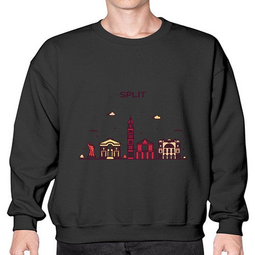 Split 1877# - cities- Sweatshirt - Crew