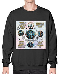 Straight Saggitarius 476# - sagittarius- Sweatshirt - Crew