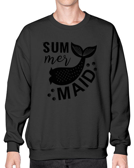 Sum mer maid 01# - summer- Sweatshirt - Crew