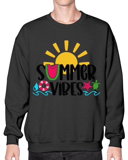 Summer Vibes Style 19# - summer- Sweatshirt - Crew