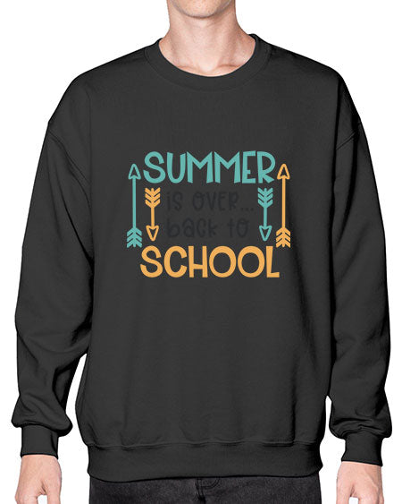 Summer is over back to school 12# - summer- Sweatshirt - Crew