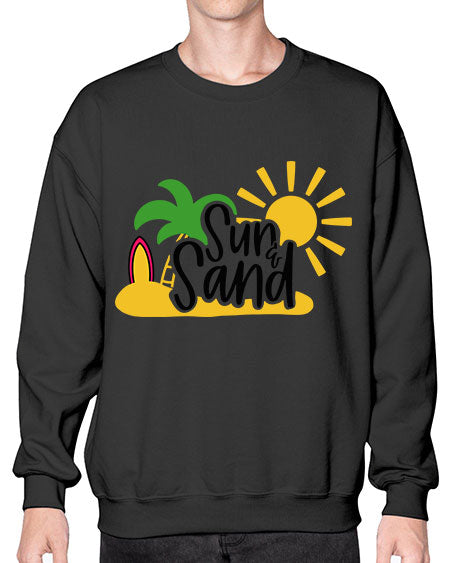Sun Sand Style 17# - summer- Sweatshirt - Crew