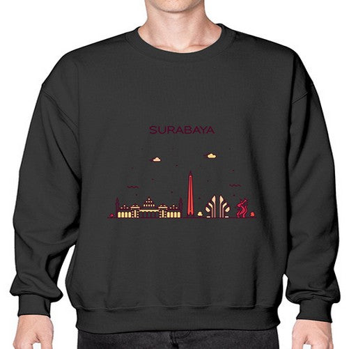Surabaya 1905# - cities- Sweatshirt - Crew