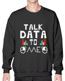 Talk dada to me 15# - computer- Sweatshirt - Crew