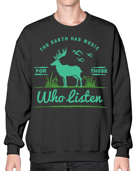 The Earth Has Music 15# - nature- Sweatshirt - Crew
