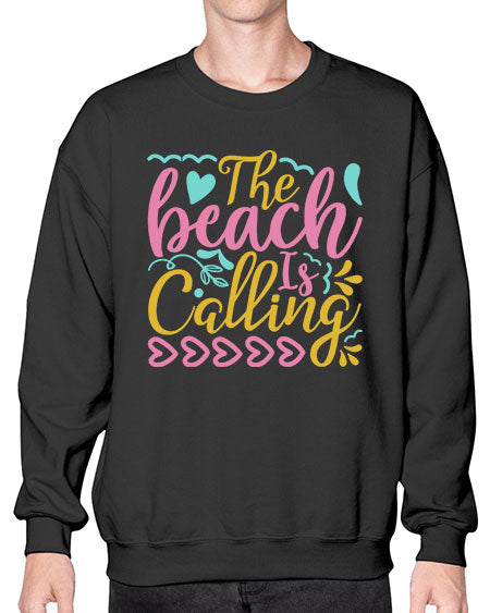 The beach is calling Style 1# - summer- Sweatshirt - Crew