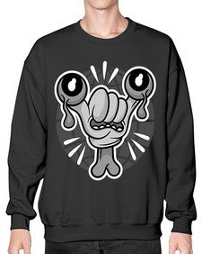 The nightmare 252# - cartoon general- Sweatshirt - Crew