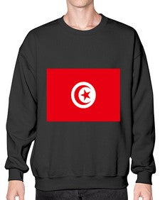 Tunisia 2014# - world flags- Sweatshirt - Crew