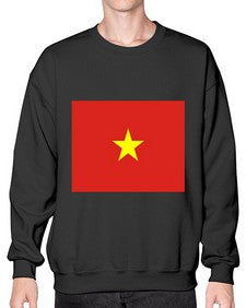 Vietnam 2078# - world flags- Sweatshirt - Crew