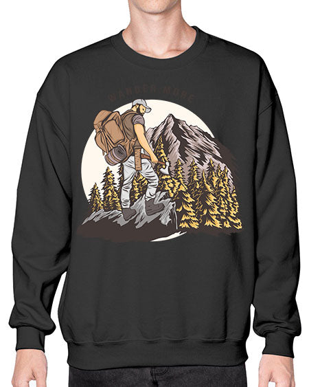 Wander More 3# - nature- Sweatshirt - Crew