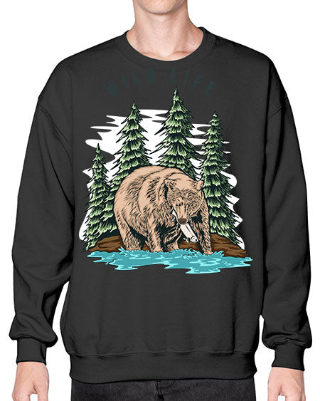 Wild Life 1# - nature- Sweatshirt - Crew