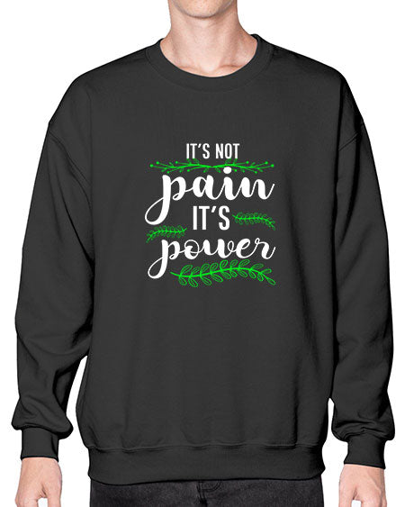 WomensitsnotpainitspowerInspirationalpregnancydoula1653# - doubla- Sweatshirt - Crew