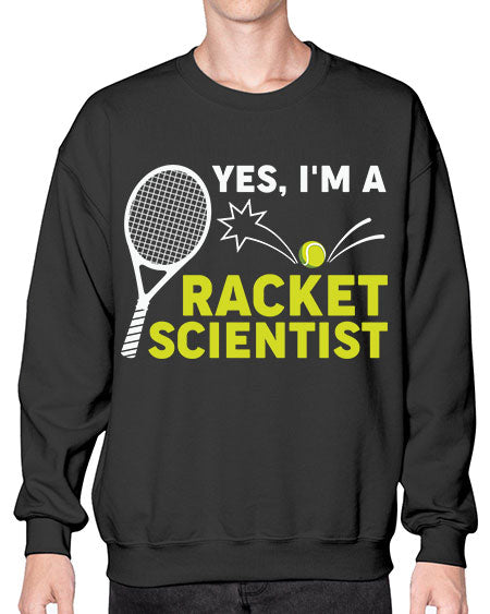 YesImARacketScientistScientistSkinite Scientist Skinite 1# - general science- Sweatshirt - Crew