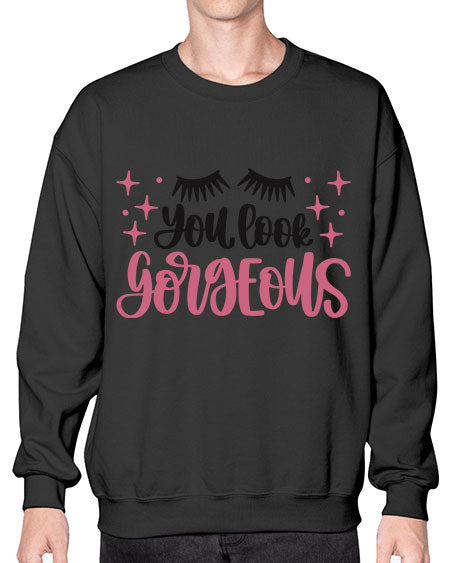 You Look Gorgeous Style 2# -makeup Sweatshirt - Crew