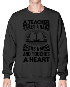 a teacher 2# - teacher- Sweatshirt - Crew