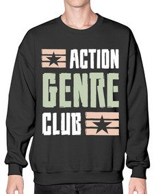 action genre club 59# - video games- Sweatshirt - Crew