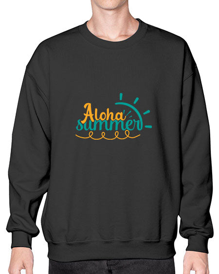 aloha summer Style 109# - summer- Sweatshirt - Crew