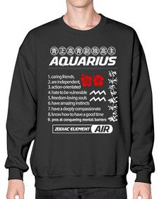 aquarius 85# - aquarius- Sweatshirt - Crew