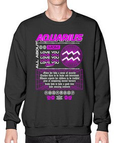 aquarius 86# - aquarius- Sweatshirt - Crew