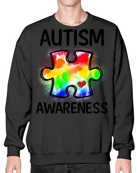 autism awareness - autism- Sweatshirt - Crew