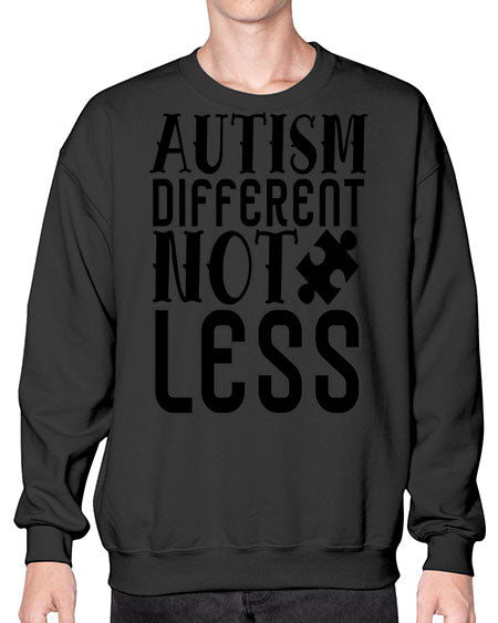 autism different not less 5214# - autism- Sweatshirt - Crew