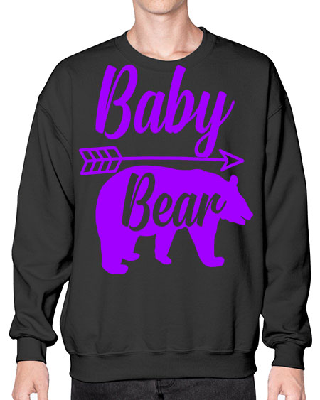 baby bear 13# - bears - animals- Sweatshirt - Crew