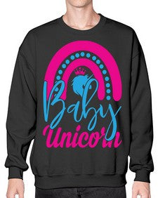 baby unicorn 13# - unicorn- Sweatshirt - Crew