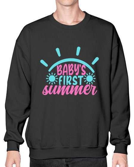 babys first summer Style 40# - baby- Sweatshirt - Crew