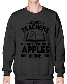 because teacher 19# - teacher- Sweatshirt - Crew