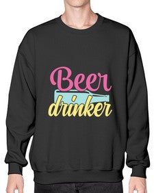 beer drinker 47# - beer- Sweatshirt - Crew