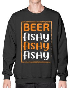 beer fishy fishy fishy 645# - beer- Sweatshirt - Crew